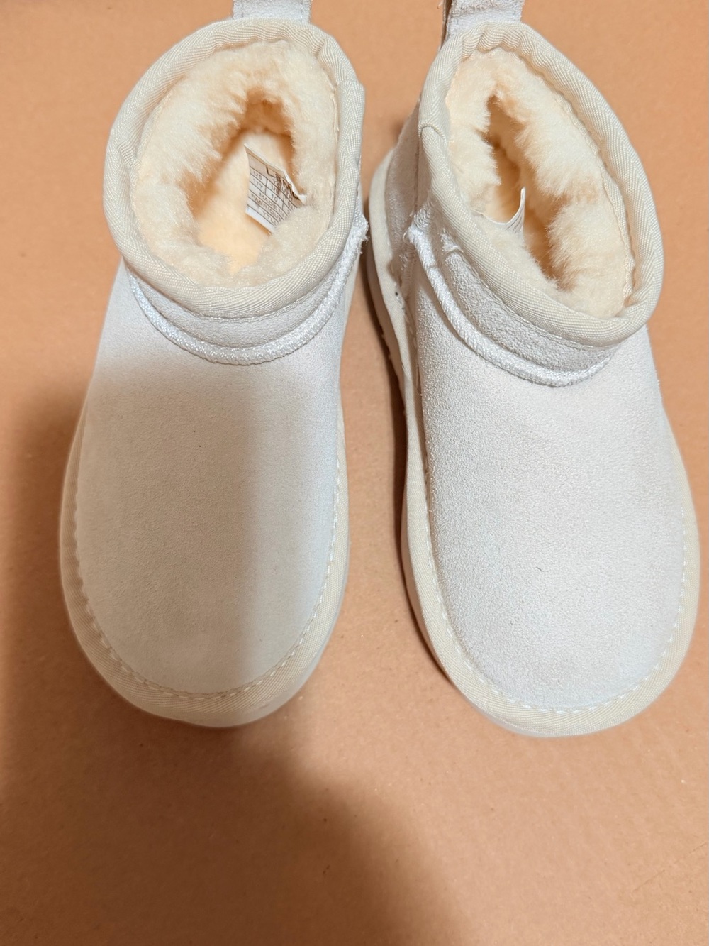 Lâmô Ellie platform boots Cream